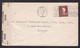 Ireland: Cover To UK, 1944, 1 Stamp, Rowan Hamilton, Censored, Censor Label, World War 2, WW2 (traces Of Use) - Covers & Documents