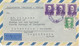 BRASILIEN 1958/1961 2 Kab.-Flugpostbf N. England Beide M. K2 "SEARA / BRASIL"   Dabei Einmal In Selt. Viol. Stempelfarbe - Storia Postale