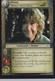Vintage The Lord Of The Rings: #1 Pippin Woolly-footed Rascal - EN - 2001-2004 - Mint Condition - Trading Card Game - El Señor De Los Anillos