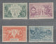 OCEANIA  1931  *  MN   YVERT   85\88 - CHARNELA  FINA  2 ESCANES - 1931 Exposition Coloniale De Paris