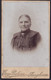 +++ Photo Ancienne Sur Carton - CDV - ISEGHEM - IZEGEM - E. Pieters - Portrait De Femme  // - Izegem