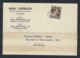 Perfin Belgique Lochung Perforé UC Sur Carte Postale Union Coopérative Liege , Voir 2 Scans . LOT 372 - 1951-..
