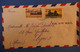 B74 NOUVELLE CALEDONIE BELLE LETTRE 1953 PAR AVION POUR LYON QUAI GAILLETON + AFFRANCHISSEMENT PLAISANT - Covers & Documents