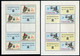CZECHOSLOVAKIA 1977 Postal Uniforms Sheetlets MNH, Michel 2377-80 Kb - Unused Stamps