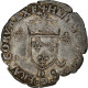 Monnaie, France, Henri II, Douzain Aux Croissants, 1554, Lyon, TB+, Billon - 1547-1559 Henry II