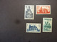 FRANCE, Année 1947, YT N° 773 à 776 Neufs MH*, Clermont-Ferrand, Le Mans, Perigueux, ND Paris. - Unused Stamps