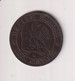 2 Centimes France 1857 W - Andere & Zonder Classificatie