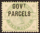 OFFICIALS - GOVT. PARCELS 1883--86 9d Dull Green, SG O63, Fair Colour Mint With Part Gum. Cat. £2750 For More Images, Pl - Unclassified