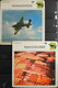 Delcampe - 54 Fiches Illustrées > Photos D'Avions - FRANCE - U.S.A. - U.R.S.S. - ALLEMAGNE - GRANDE-BRETAGNE - ITALIE Edito Service - Vliegtuigen