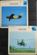 Delcampe - 54 Fiches Illustrées > Photos D'Avions - FRANCE - U.S.A. - U.R.S.S. - ALLEMAGNE - GRANDE-BRETAGNE - ITALIE Edito Service - Vliegtuigen