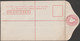 État De Victoria / GB 1889. Entier Postal Recommandé, Enveloppe à 4 Pence Victoria Stamp Duty - Covers & Documents