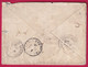 CHINE CHINA SHANG HAI SHANGHAI RECOMMANDE POUR PARIS REEXPEDIE TOULON CANONIER NAVIRE VINH LONG 1913 TYPE MOUCHON - Cartas & Documentos