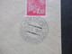 CSSR 21.10.1945 Nr.430 Mit Sonderstempel Ceske Budejovice 1 Kurz Nach Dem Ende Des 2.WK Ausgabe Lindenzweig - Storia Postale