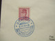 CSSR 1949 Sonderbeleg Blauer Sonderstempel Dehtice 5.6.1949 Oslavy - Briefe U. Dokumente