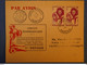 F4 MAURITANIE BELLE LETTRE 1946 PAR AVION IER VOL CIRCUIT TRANSMAURITANIE AIOUNETROUSS POUR SAINT LOUIS SENEGAL + PAIRE - Covers & Documents