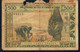 W.A.S. NIGER P602Hh 500 FRANCS Type 1959 Issued 1970 RARE Signature 7 GOOD - Niger