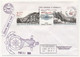 TAAF - Env. Affr 2,10 + 14,00 Hommage à Jean Charcot, OMEC Port Aux Français 11/4/1986 + Patrouilleurs Albatros + Divers - Storia Postale