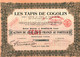 Tapis De Cogolin (83 - Var) - Action 1928 Avec 30 Coupons - S - V