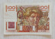 France 1946 - 100 Francs ‘Jeune Paysan’ - No Y.132 51249 - P# 128a - Near UNC - 100 F 1945-1954 ''Jeune Paysan''