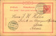 1898, " WOLTERSDORF Bei ERKNER" Brücken-Giterstempel Auf 10 Pfg. GSK Nach Bern. - Franking Machines (EMA)