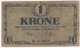 DENMARK  1 Krone  P12f    1921     serie AE - Danemark