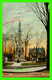 NASHUA, NH - SOLDIER'S MONUMENT - SOUVENIR POST CARD CO - ÉCRITE - - Nashua