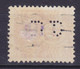 Denmark Perfin Perforé Lochung (B20) 'BD' Brdr. Dahl 1912 Mi. 64, 10 Øre Wellenlinien (2 Scans) - Plaatfouten En Curiosa