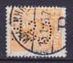 Denmark Perfin Perforé Lochung (C57) 'C.S.F.' C. Schous Fabriker 1925 Mi. 149, 40 Øre Chr. X. KØBENHAVN Cds. - Plaatfouten En Curiosa