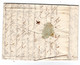 1824 , "P. MEMEL " Klarer L2 , Kpl- Brief ,inhalt Riga Nach  Rheims  #1180 - Covers & Documents