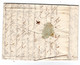 1824 , "P. MEMEL " Klarer L2 , Kpl- Brief ,inhalt Riga Nach  Rheims  #1180 - Storia Postale