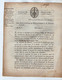 VP18.508 - Révolution - PARIS An 7 De La République Française - Circulaire Concernant Les Percepteurs Des Contributions - Decreti & Leggi