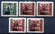 Z2802 ITALIA OCCUPAZIONI LITORALE SLOVENO 1945 Segnatasse, Sassone 1-5, MNH**, Serie Completa, Valore Catalogo € 280, Ot - Occ. Yougoslave: Littoral Slovène