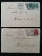 Deutsches Reich 1903, Briefe BRAUNSCHWEIG Fahnenstempel Gelaufen HOHENHAMELN - Brieven En Documenten