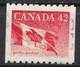 Canada 1991. Scott #1394 (U) Flag - Rollo De Sellos