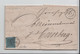 Brief Faltbrief 185- Briefmarke Baden 5 Kreuzer - Ziffer Im Kreis - Freimarke - Stempel Villingen - Storia Postale