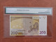 200 EURO SPANIEN(V), T001A, DUISEMBERG, UNCIRCULATED PMG 66 - 200 Euro