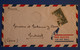 S1 COMORES BELLE LETTRE RARE 1952 PAR AVION PETIT BUREAUX MUTSAMUDU AUJOUAN POUR MONTREAL + N°8 + AFFRANCH PLAISANTT - Cartas & Documentos