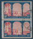 FRANCE 1930 N°263 B, 50 C Paire Oblitérée Avec Variété "ALCERIE" Tenant à Normal Rare En Oblitéré Ainsi Superbe - Usati