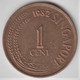 @Y@    Singapore  1  Cent 1982        (4599) - Singapour