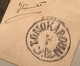 “TONOKABOUN” RARE PMK (Tonekabon, Shahcevar) 1894 1c Lilac On Ispahan Post Card>France (Iran Persia Cover Ppc  Lettre - Iran