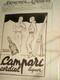 Supplemento LA DOMENICA DEL CORRIERE N°50 1935 CAMPARI CORDIAL ILLUSTRATA MUGGIANI ESTRATTO CARNE CIRIO  C914 - Guerra 1939-45