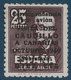 Espagne Poste Aérienne N°246** +10c/25c Brun Lilas Visite De Franco Aux Canaries Avec N° De Controle Fraicheur Postale - Ungebraucht