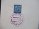 Delcampe - CSSR 1936 / 37 Staatswappen Nr.277 Blanko Zettel Mit SST 1x In Blau Pisek, 2x Violett Nymburk Und 1x Orange Zilina - Covers & Documents