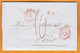 1842 - Lettre Pliée Avec Correspondance D'Anvers Antwerpen Vers Paris, France - B4R - Taxe 10 - Rotschild - 1830-1849 (Unabhängiges Belgien)
