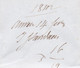 Delcampe - 1842 - Lettre Pliée Avec Correspondance D'Anvers Antwerpen Vers Paris, France - B4R - Taxe 10 - Rotschild - 1830-1849 (Belgique Indépendante)