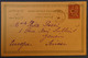 F1 EGYPTE BELLE CARTE DU LEVANT 1903 PORT SAID POUR GENEVE SUISSE ( RARE ) + CACHET T.84 AFFRANCHISSEMENT PLAISANT - Lettres & Documents