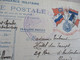 CPFM Carte Postale Franchise Militaire Guerre 14/18 Cachet Bleu A.P.F. De Langres - Cartas & Documentos