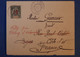 E 12 GABON BELLE LETTRE 1937 LIBREVILLE POUR DIJON + REDISTRIBUTION VILLY + SURCHARGE ESPACEE + AFFRANCH PLAISANT - Covers & Documents