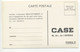 PUB Carte Publicitaire Format CPA (9x13,8cm) -  Agriculture CASE Tracteur - Tractors