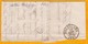 1859 -  Portion De Lettre écrite à Beaune, France Pour Bruxelles ? ! - Timbre Et Oblitération Belges YT 10 Avec Voisins - 1858-1862 Médaillons (9/12)